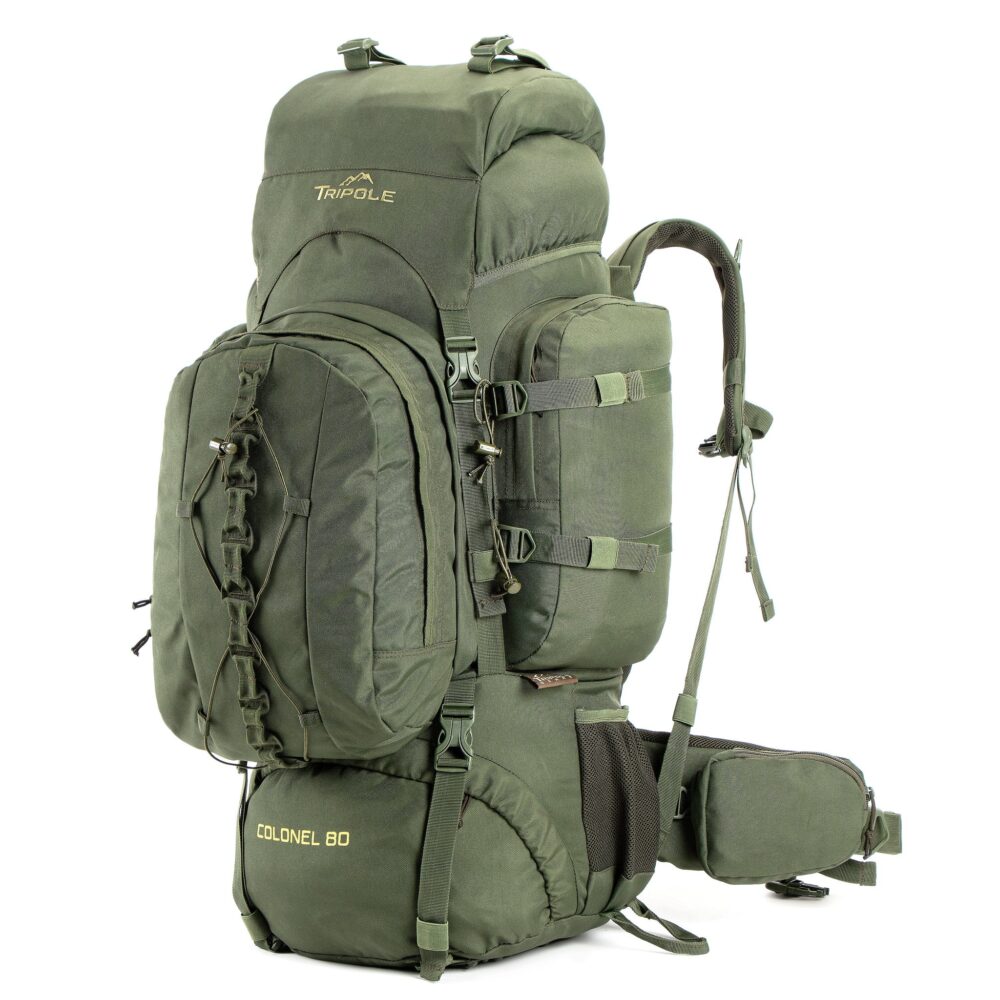TRIPOLE COLONEL SERIES Rucksack + Detachable Day Pack & Rain Cover - Image 5