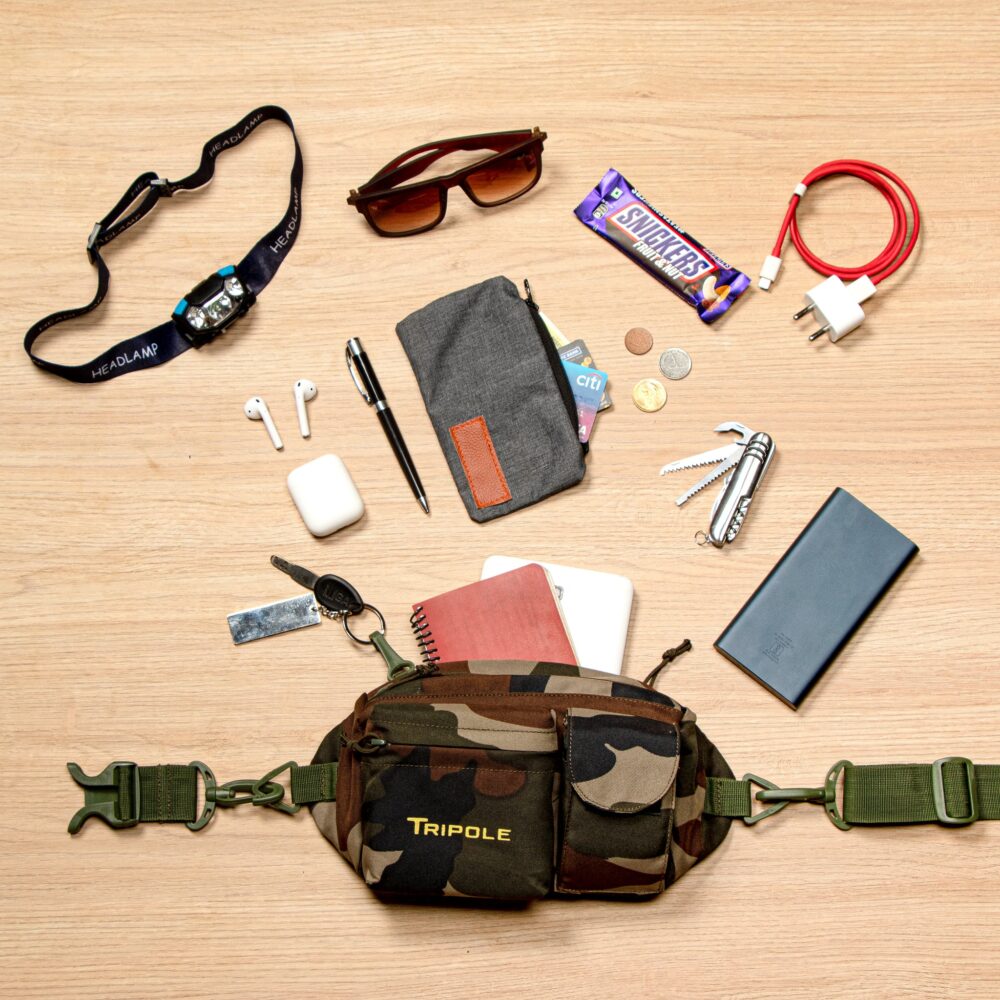Tripole Waist Pack - Multi-Purpose Fanny Bag | Indian Army - Image 5