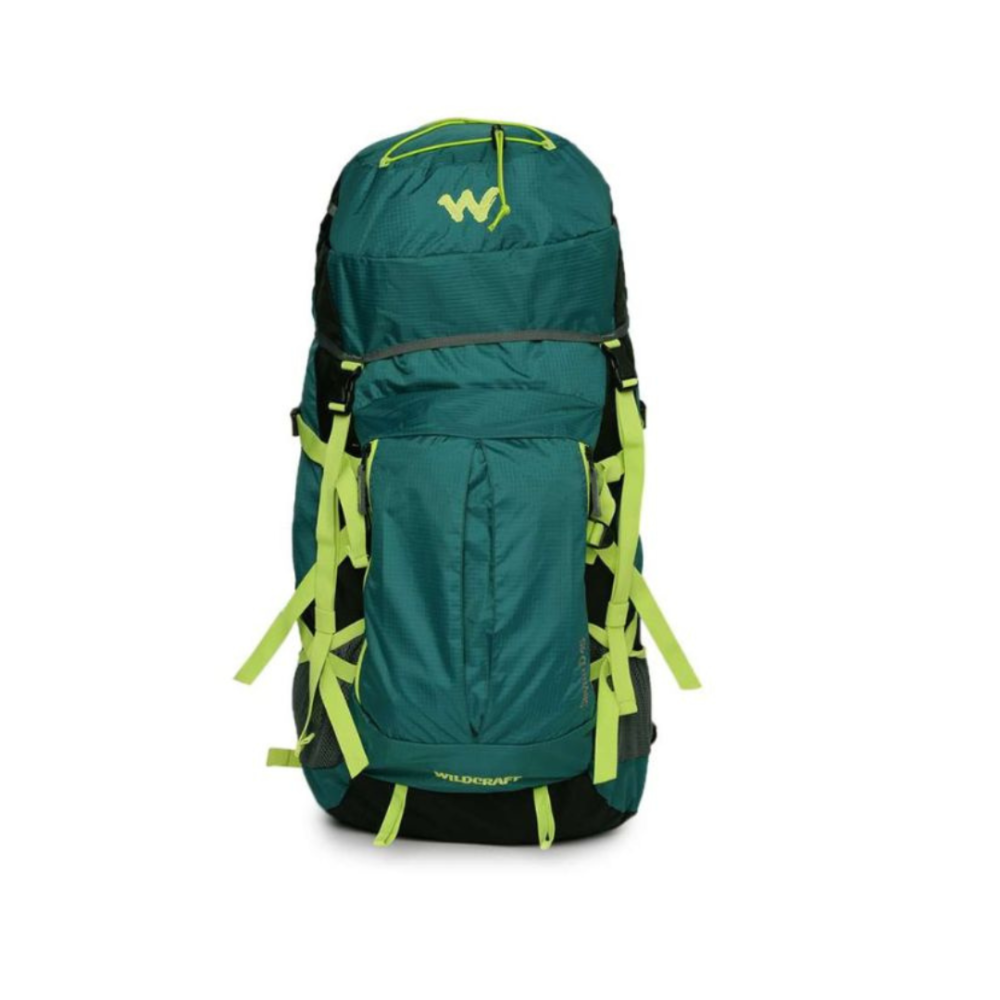 A large trekking rucksack, designed for carrying gear and supplies on hiking and backpacking trips.