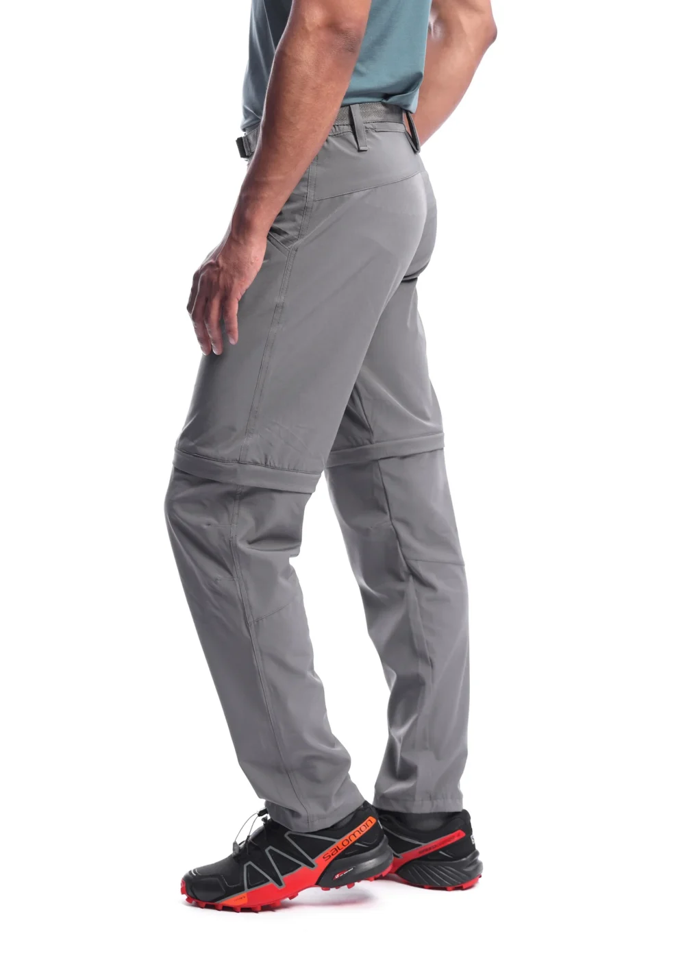Tripole Men's Stretchable Pants for Hiking and Trekking with Detachable Lower - Image 2