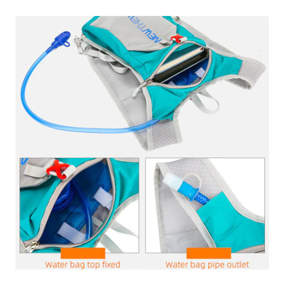 Foldable Outdoor Sports Backpack Running Cycling Dual Shoulder Bag - Image 9