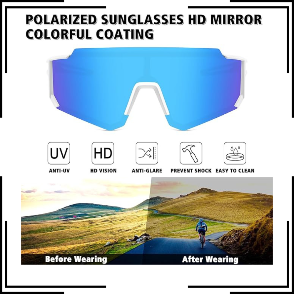 Outdoor Polarised Sunglasses - Image 4