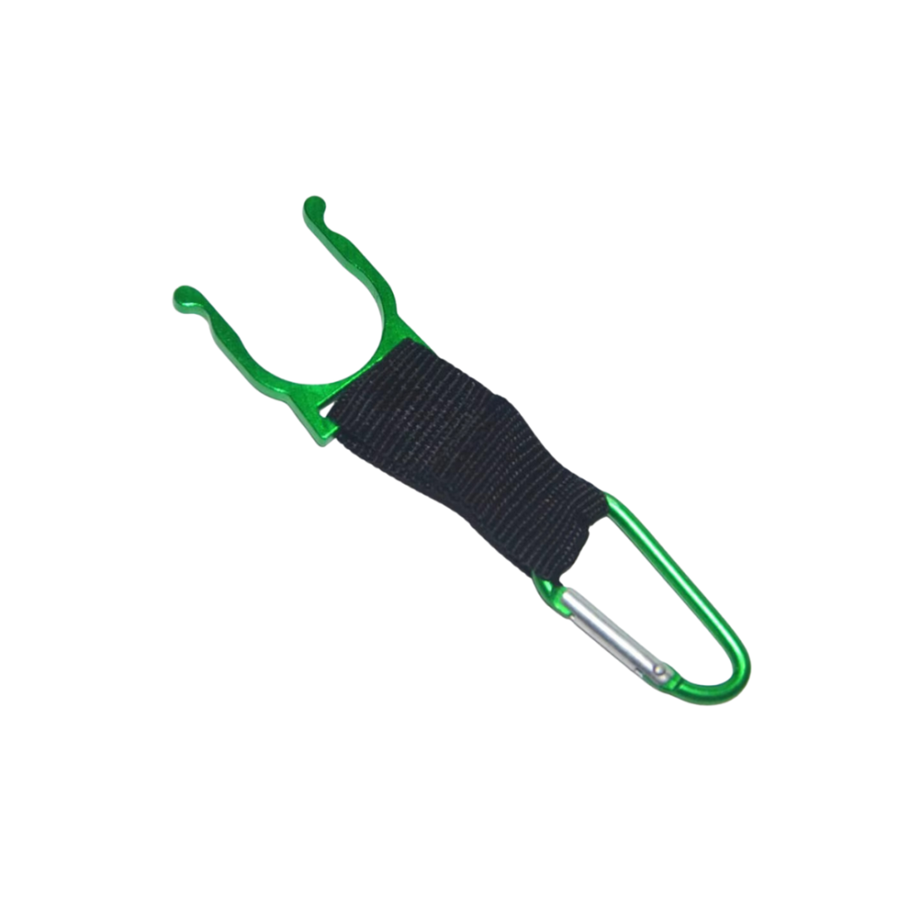 Carabiner Keychain with Bottle Holder - Image 2