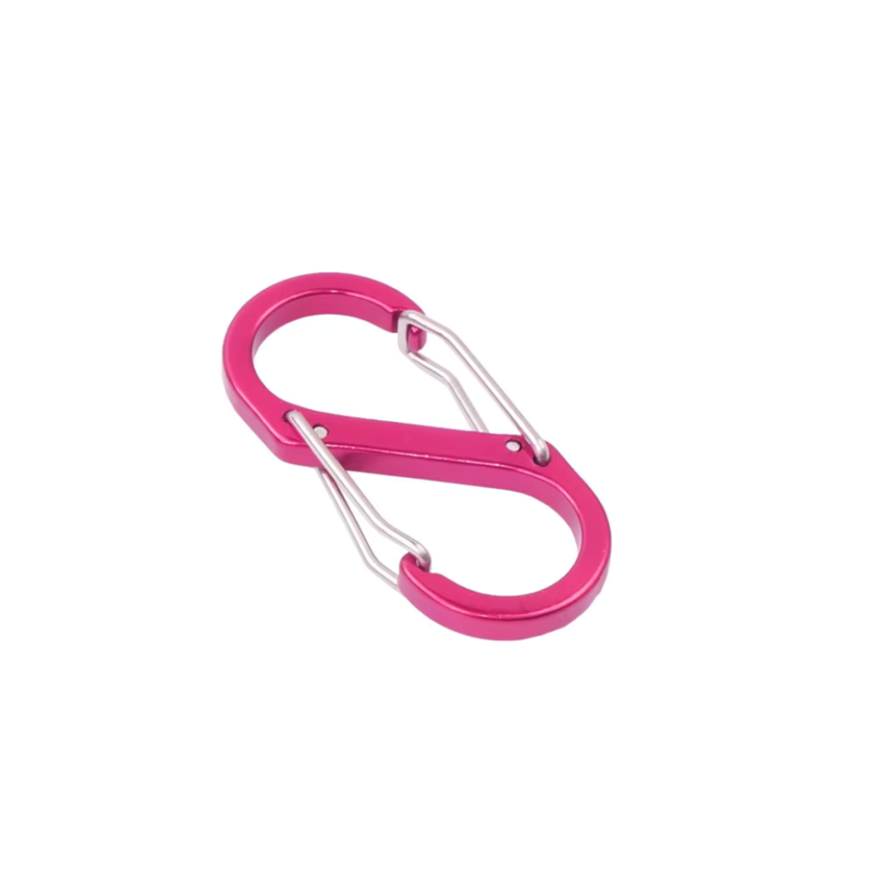 S Shaped Carabiner Keychain