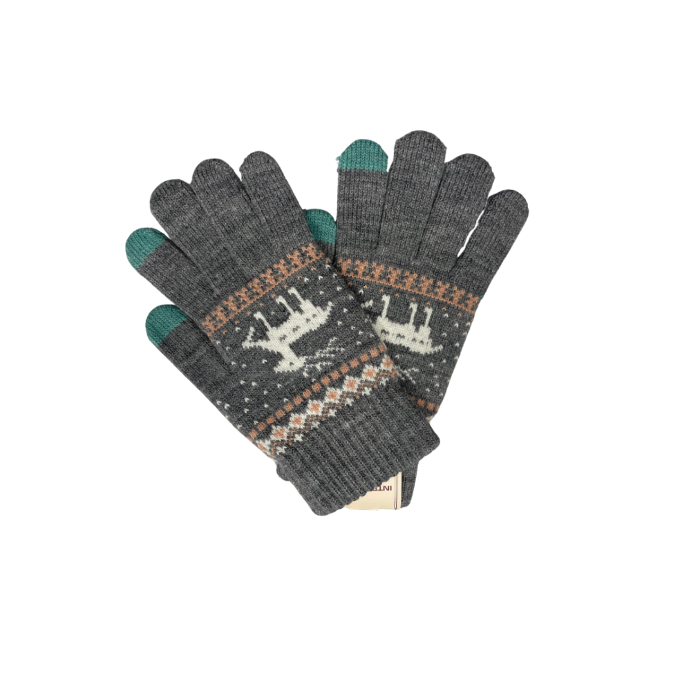 Christmas themed designer Woollen Gloves: Soft and Warm - Image 3