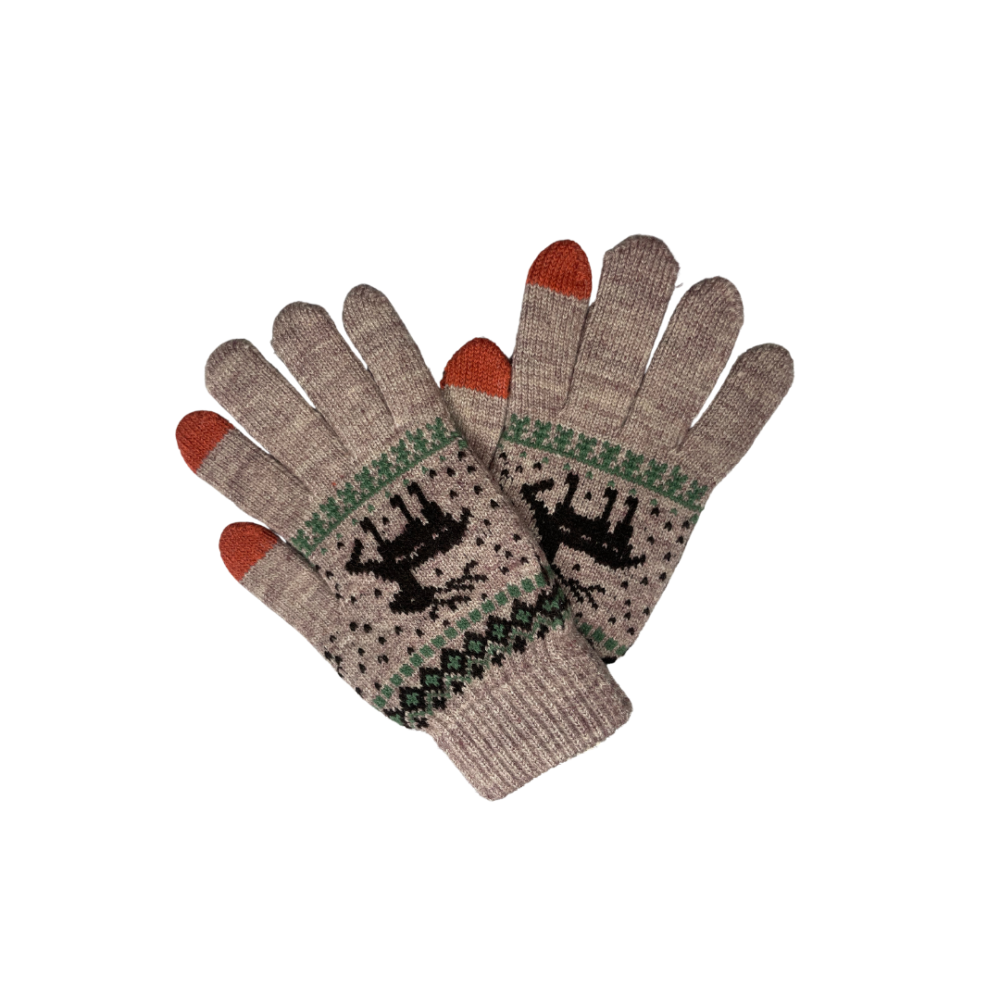 Christmas themed designer Woollen Gloves: Soft and Warm - Image 2