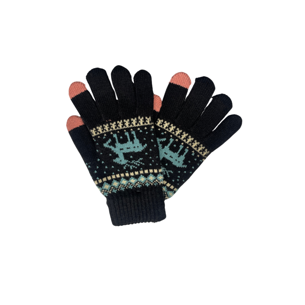 Woolen Christmas gloves