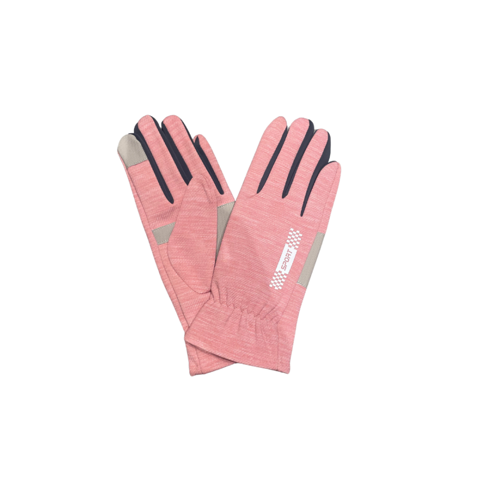 Lightweight fleece gloves for warmth and comfort