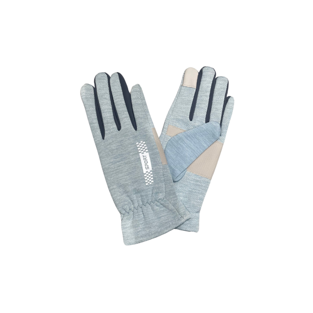 Lightweight fleece gloves for warmth and comfort