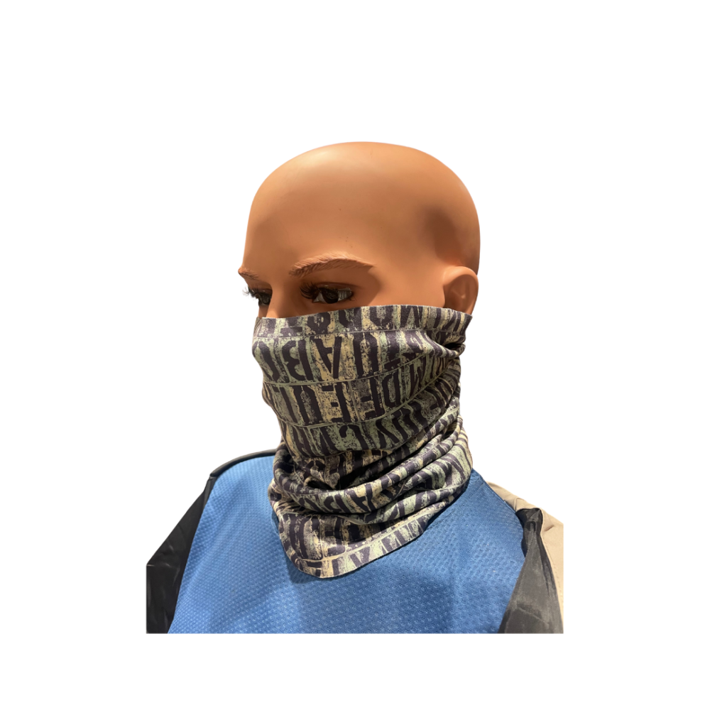 Multifunctional fleece headwear for outdoor adventure.